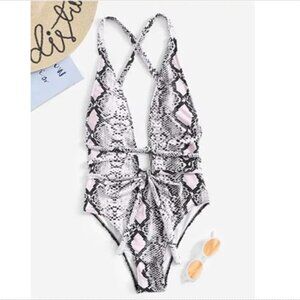 Women's Sexy Bathing Suits Criss Cross Tie Knot